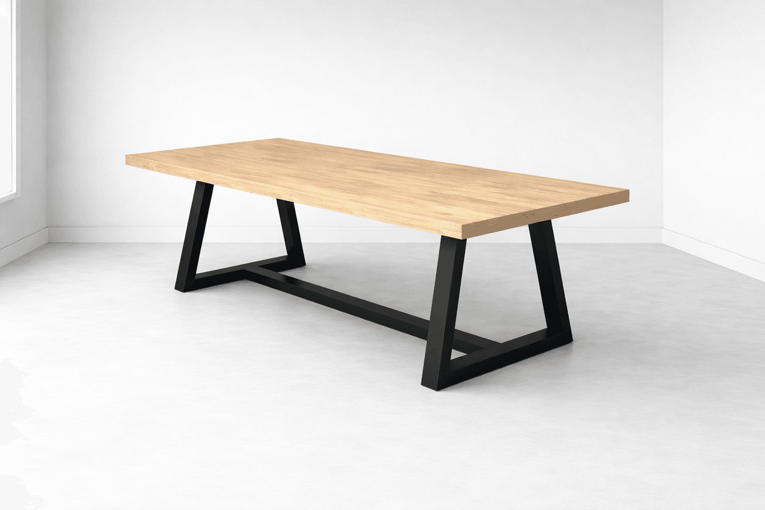 Industrial dining table