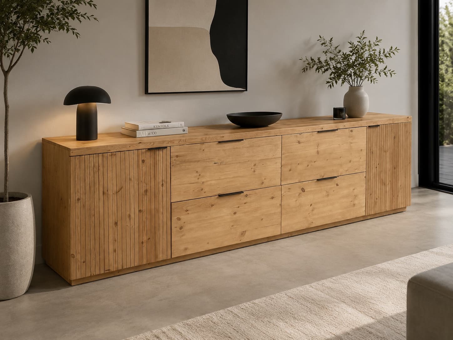 Retro Noah Furniture — handcrafted dining table