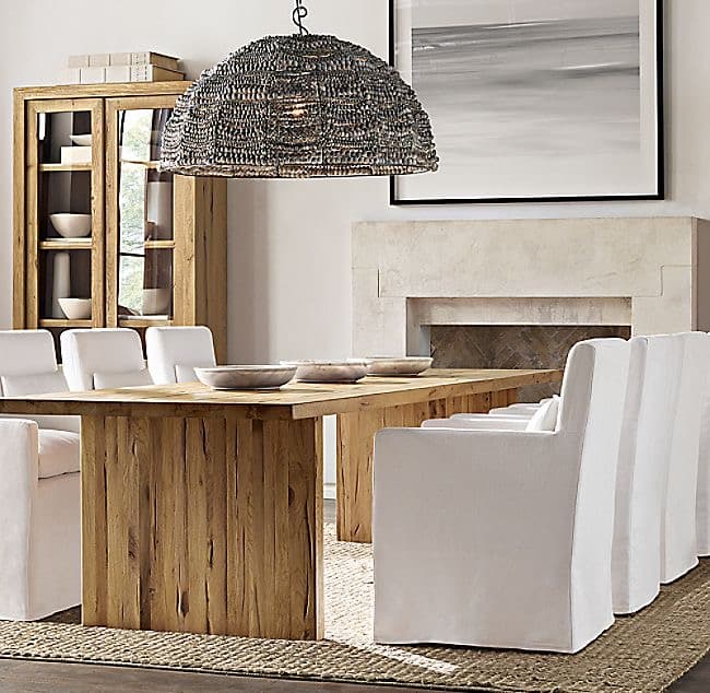Dining Table — Walnut Finish