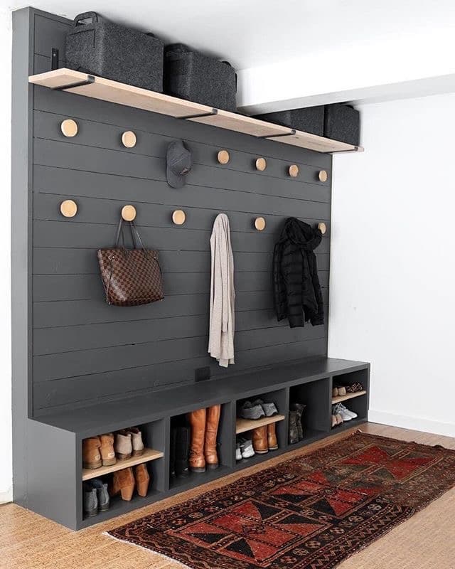 Custom Mudroom Built-In
