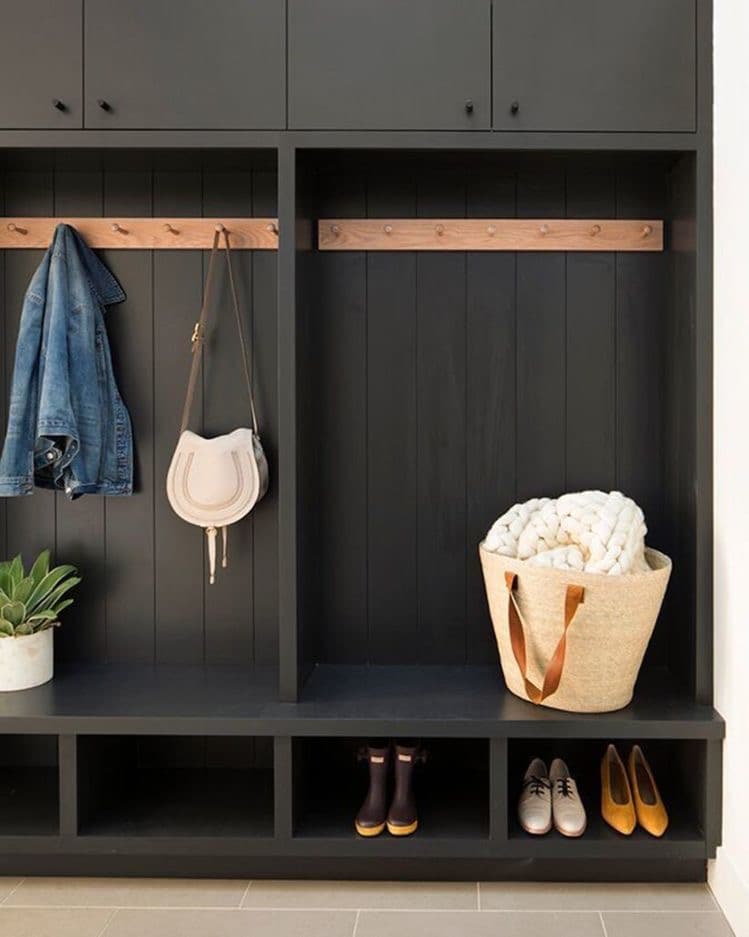 Mudroom Storage Solution