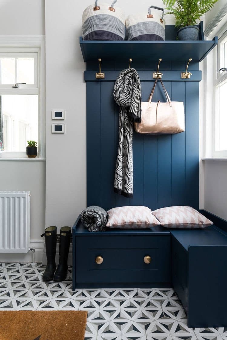 Mudroom Unit — Natural Finish