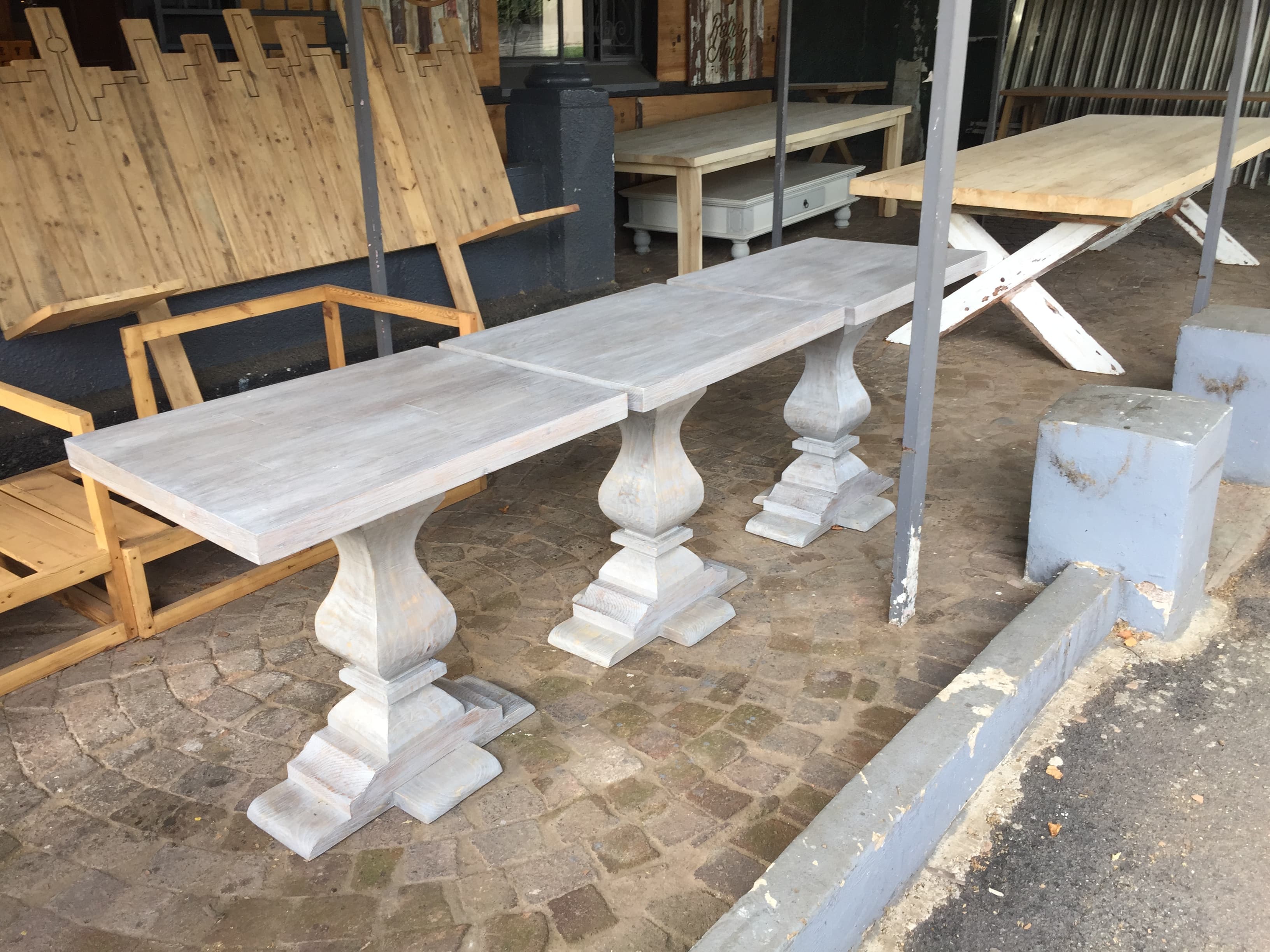 Reclaimed Wood Side Table
