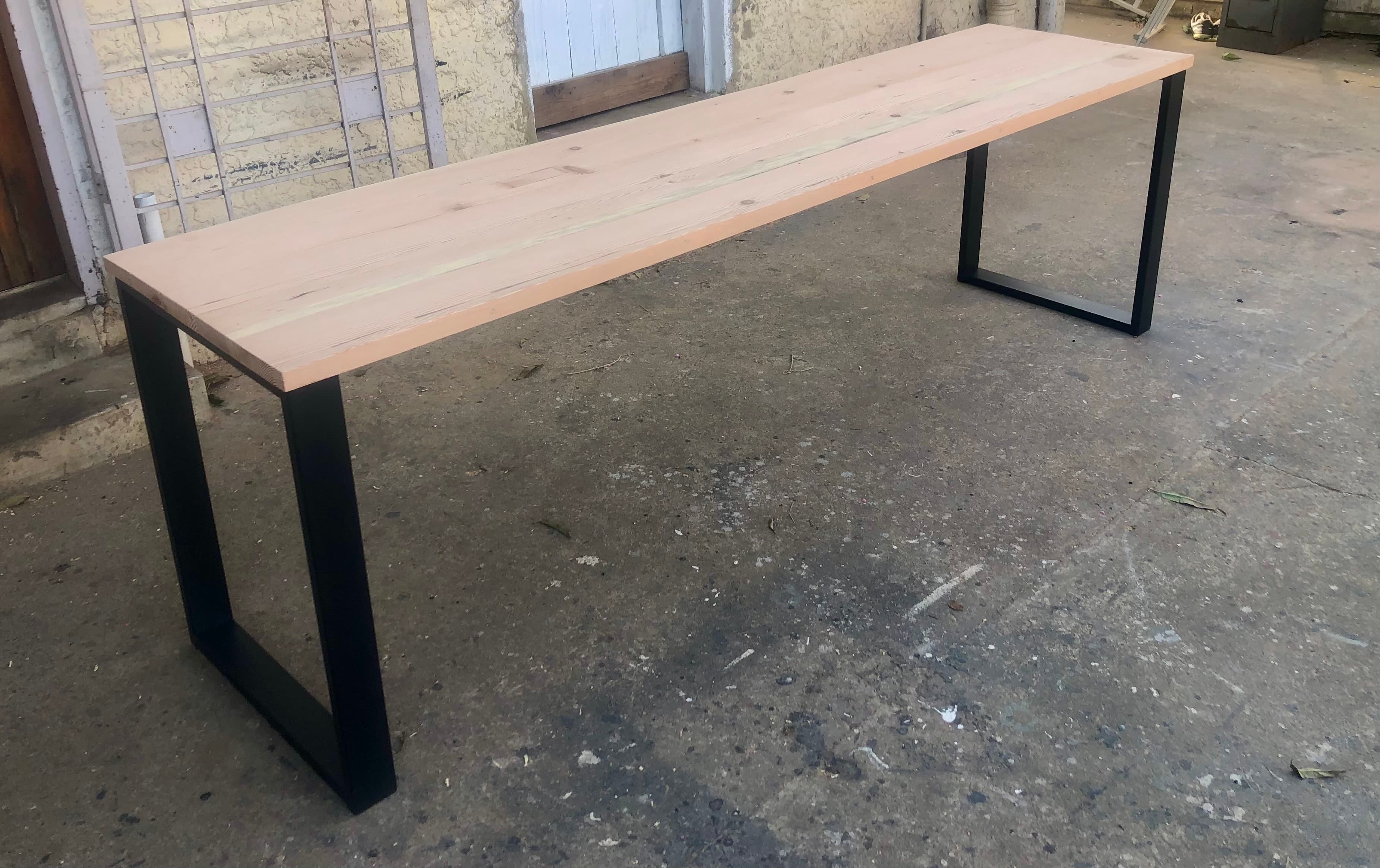 Side Table — Natural Slab