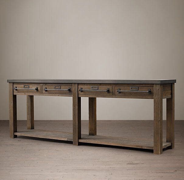 Reclaimed Sideboard — Installed