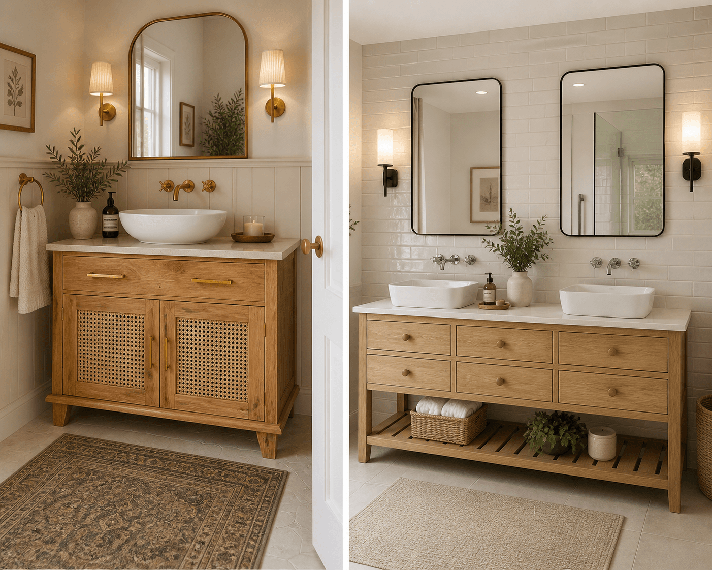 Rustic Bathroom Vanity