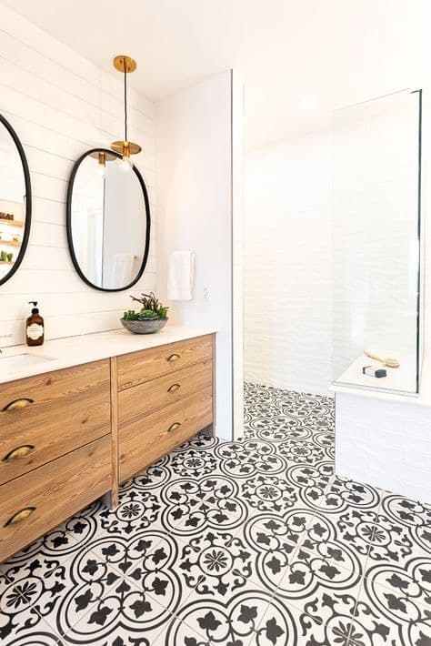 Bathroom Vanity — Natural