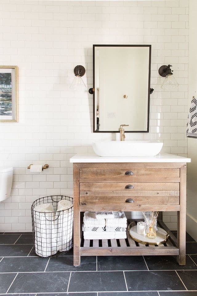 Reclaimed Vanity — Grey Wash